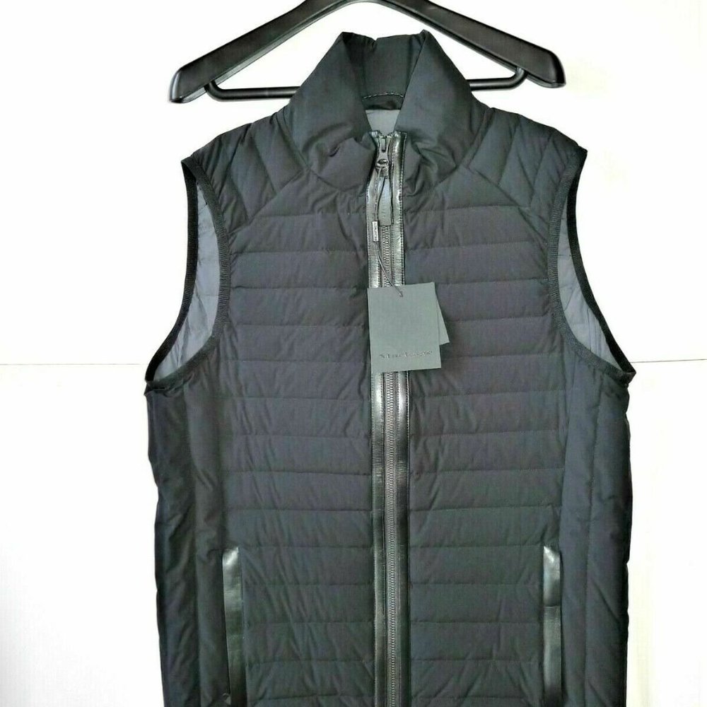 Mackage Black Stretch light down Vest